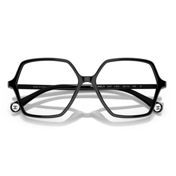Kính Mắt Cận Chanel Eyeglasses 0CH3447 C622 Màu Đen - Kính mắt - Vua Hàng Hiệu