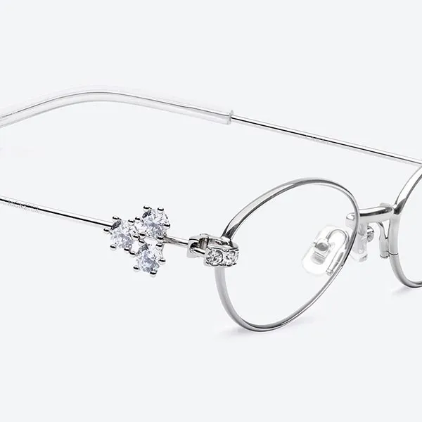 Kính Mắt Cận Gentle Monster Carat 02 Màu Bạc - Kính mắt - Vua Hàng Hiệu
