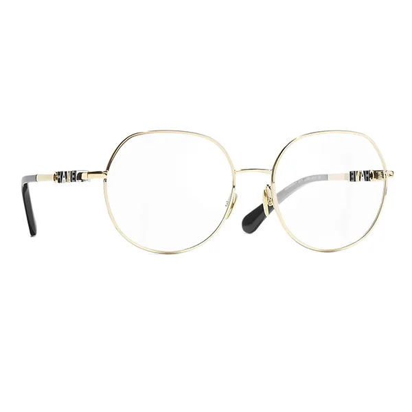 Kính Mắt Cận Nữ Chanel 0CH2213 C395 Eyeglasse Màu Vàng Gold - Kính mắt - Vua Hàng Hiệu