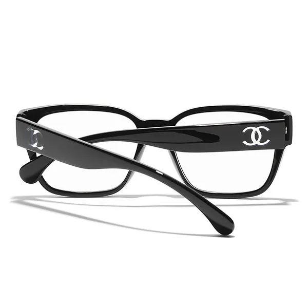 Kính Mắt Cận Nữ Chanel Square Eyeglasses 0CH3475 C501 Màu Đen - Kính mắt - Vua Hàng Hiệu