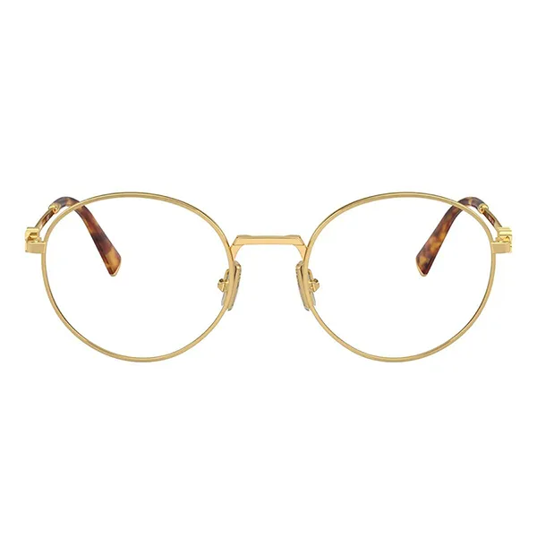 Kính Mắt Cận Nữ Miu Miu Eyeglasses 52XV 5AK1O1 Màu Vàng Gold - Kính mắt - Vua Hàng Hiệu
