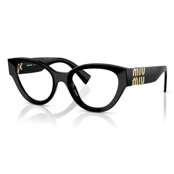 Kính Mắt Cận Nữ Miu Miu Monturas Eyeglasses VMU01VV/1AB1O1 Màu Đen