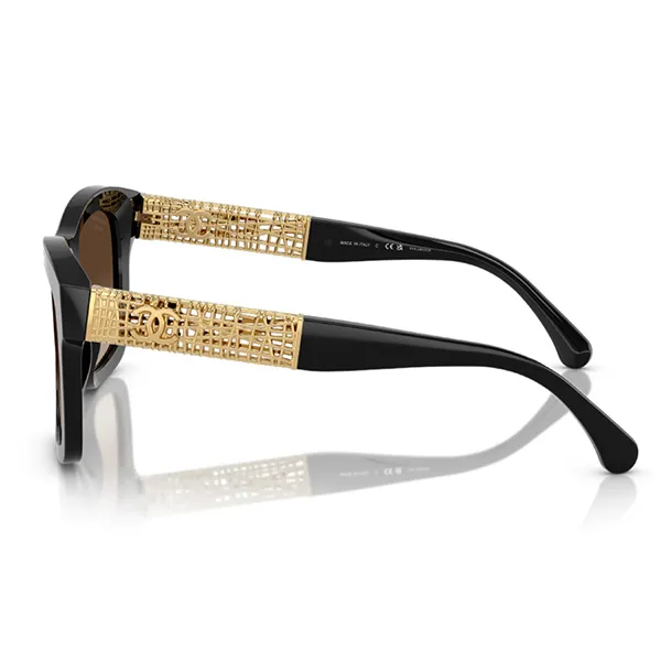 Kính Mát Chanel Sunglasses 0CH5533 C622S9 Màu Nâu/Đen