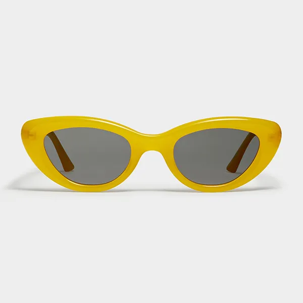 Kính Mát Unisex Gentle Monster Conic YC7 Sunglasses Màu Vàng Xám - Kính mắt - Vua Hàng Hiệu