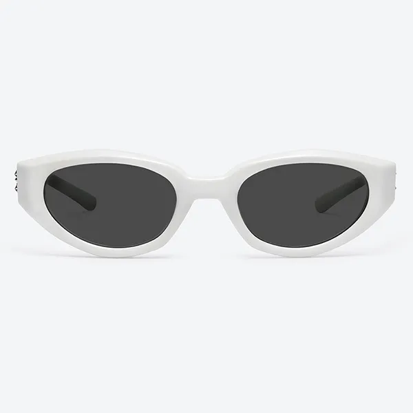 Kính Mát Gentle Monster Sunglasses Jennie Fish Tail W2 Màu Trắng - Kính mắt - Vua Hàng Hiệu