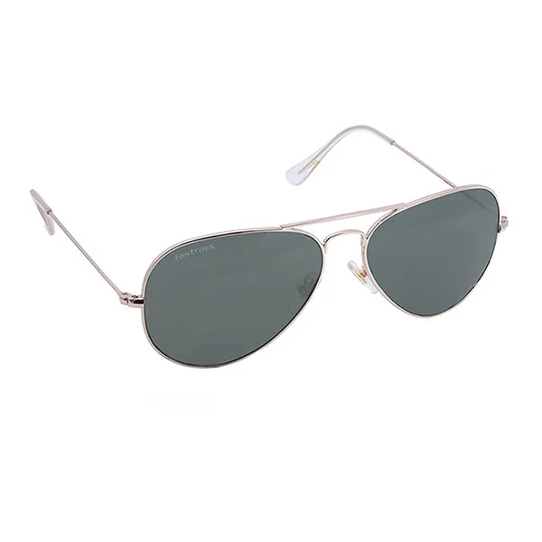 Kính Mát Nam Fastrack Men Aviator Sunglasses With UV Protected Lens M165GR17GV Màu Xanh Bạc - Kính mắt - Vua Hàng Hiệu
