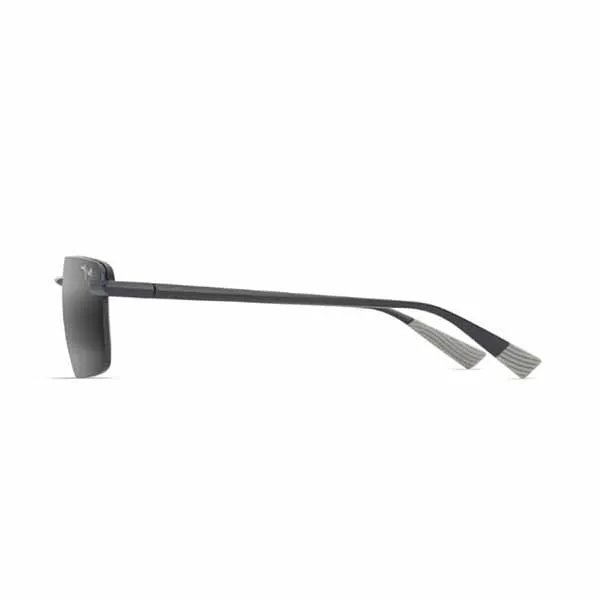 Kính Mát Nam Maui Jim 656 02A Màu Đen Xám