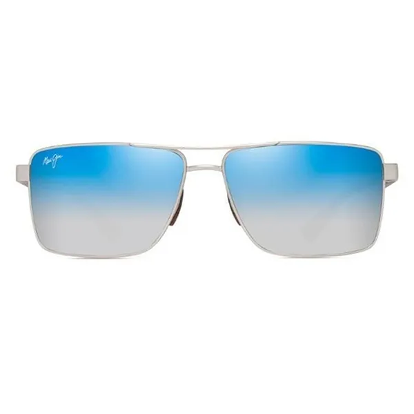 Kính Mát Nam Maui Jim Sunglasses 621 17DBS Màu Bạc - Kính mắt - Vua Hàng Hiệu
