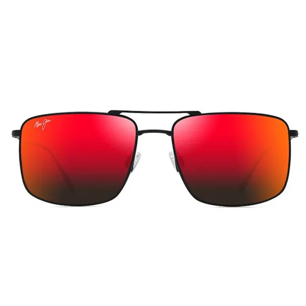 Kính Mát Nam Maui Jim Sunglasses 886 02RM Màu Đỏ Cam