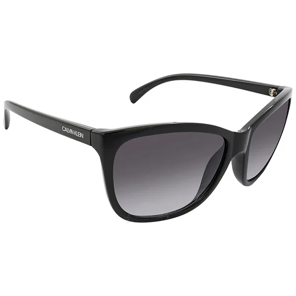 Kính Mát Nữ Calvin Klein Grey Gradient Oversized Ladies Sunglasses CK19565S 001 60 Màu Đen Xám - Kính mắt - Vua Hàng Hiệu