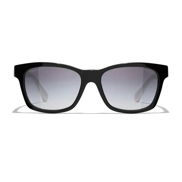 Kính Mát Nữ Chanel Sunglasses 0CH5484 1656S6 Màu Đen Trắng - Kính mắt - Vua Hàng Hiệu