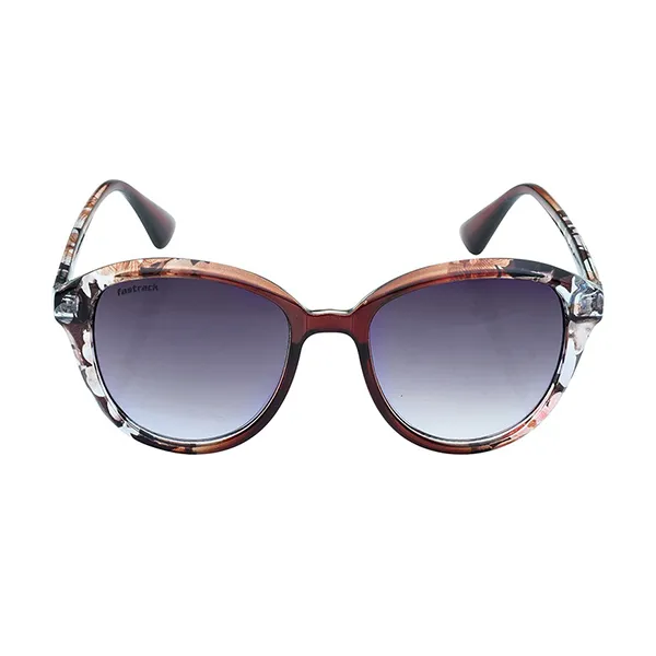Kính Mát Nữ Fastrack Grey Oval Polarized Sunglasses P476GY1V Màu Xám - Kính mắt - Vua Hàng Hiệu