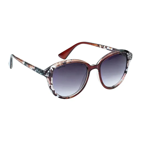 Kính Mát Nữ Fastrack Grey Oval Polarized Sunglasses P476GY1V Màu Xám - Kính mắt - Vua Hàng Hiệu