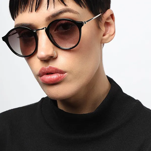 Kính Mát Nữ Fastrack Sunglasses C085BK1FV Màu Đen Hồng - Kính mắt - Vua Hàng Hiệu