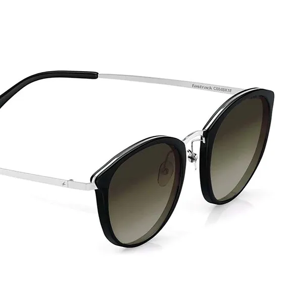Kính Mát Nữ Fastrack Sunglasses C084BK1FV Màu Đen Bạc
