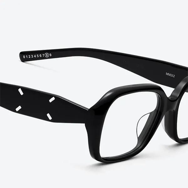 Kính Mắt Cận Nữ Gentle Monster Maison Margiela Eyeglasses MM212 01 Màu Đen - Kính mắt - Vua Hàng Hiệu