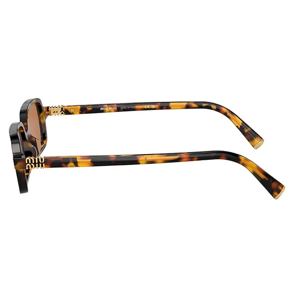 Kính Mát Nữ Miu Miu Honey Brown Sunglasses 0MU 11ZS VAU2Z1 Màu Nâu - Vàng