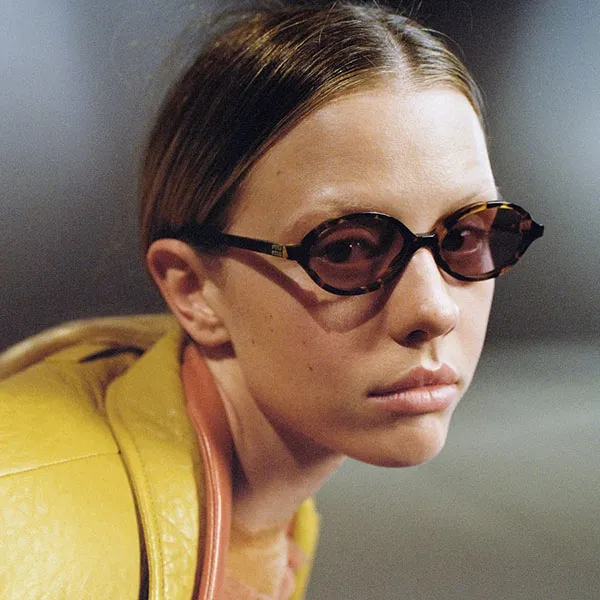 Kính Mát Nữ Miu Miu Sunglasses 0MU 04ZS VAU50D Màu Hồng/Nâu - Kính mắt - Vua Hàng Hiệu