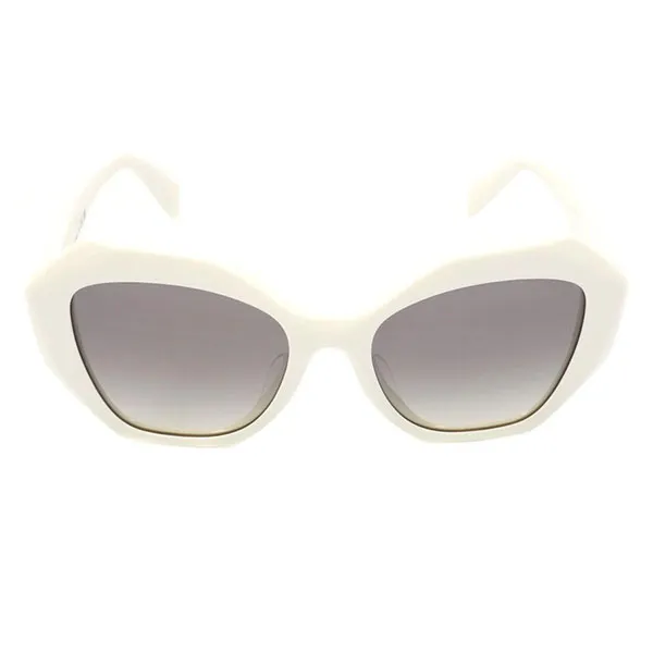Kính Mát Nữ Prada Irregular Ladies Sunglasses PR 16WSF 142130 Màu Trắng