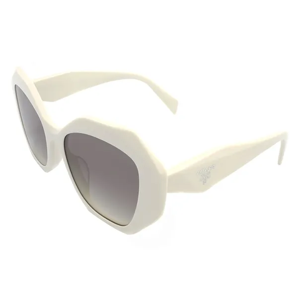 Kính Mát Nữ Prada Irregular Ladies Sunglasses PR 16WSF 142130 Màu Trắng