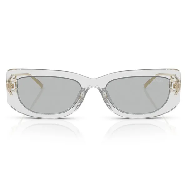 Kính Mát Nữ Prada Transparent Grey Sunglasses PR 14YS 12R50K Màu Xám - Kính mắt - Vua Hàng Hiệu