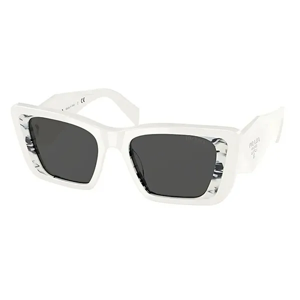Kính Mát Nữ Prada Transparent Sunglasses 08Y Màu Trắng