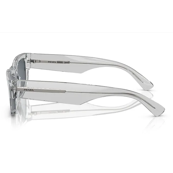 Kính Mát Nữ Prada 0PR A03S 17P0A9 Transparent Sunglasses Màu Xám - Kính mắt - Vua Hàng Hiệu