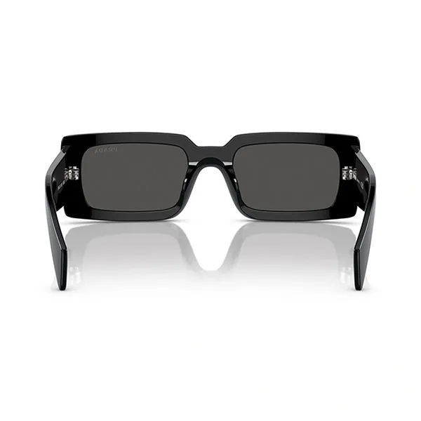 Kính Mát Nữ Prada Transparent Sunglasses 0PR A07S 1AB5S0 Màu Xám Đen