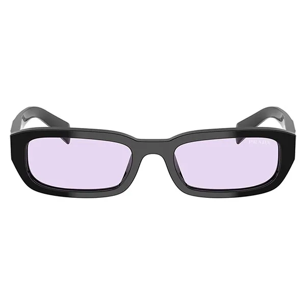 Kính Mát Nữ Prada 0PR B06S 16K40J Transparent Sunglasses Màu Đen Tím