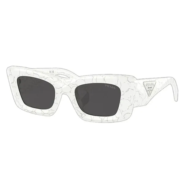 Kính Mát Nữ Prada Transparent Sunglasses 13ZS Màu Trắng