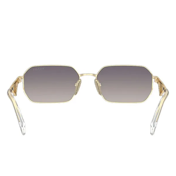 Kính Mát Nữ Prada Transparent Sunglasses A51S ZVN30C Màu Vàng - Đen