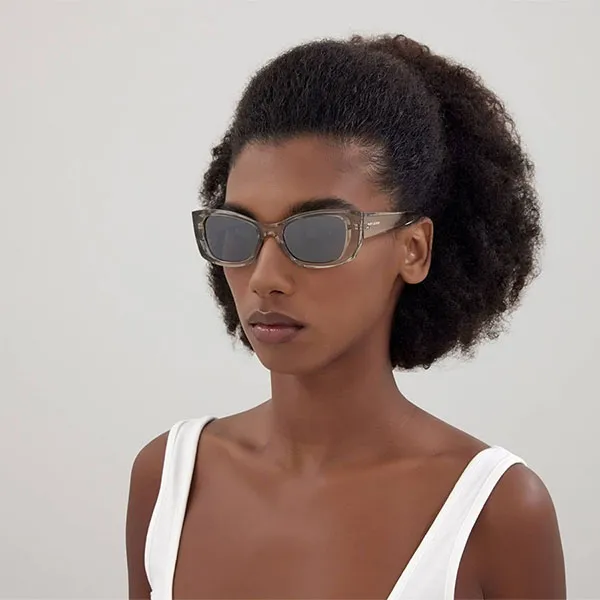 Kính Mát Nữ Yves Saint Laurent YSL Sunglasses SL593 003 Màu Bạc