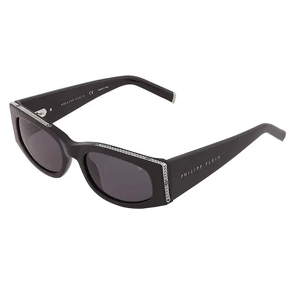 Kính Mát Philipp Plein Sunglasses SPP025S 0700 55 Màu Xám Đen