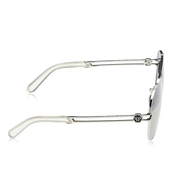Kính Mát Philipp Plein Sunglasses SPP048M 0K07 Màu Xám