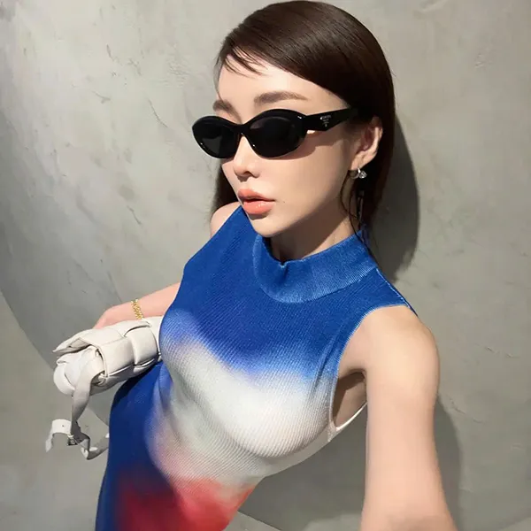 Kính Mát Prada Sunglasses 0PR 26ZS 16K08Z 55mm Màu Đen