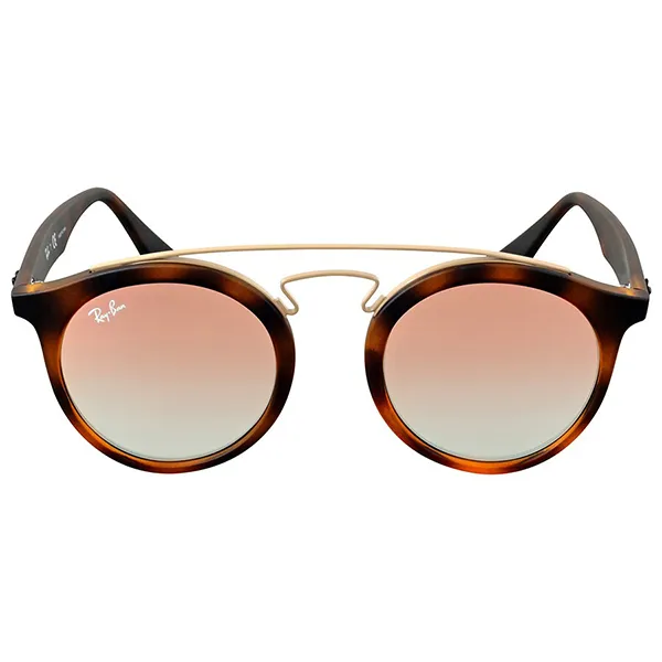 Kính Mát Rayban Gatsby I Tortoise Round Sunglasses RB4256 6267B9 46 Phối Màu - Kính mắt - Vua Hàng Hiệu
