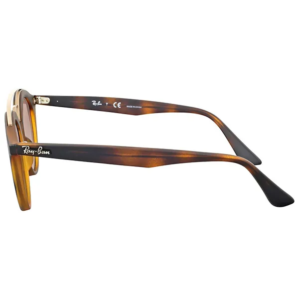 Kính Mát Rayban Gatsby I Tortoise Round Sunglasses RB4256 6267B9 46 Phối Màu - Kính mắt - Vua Hàng Hiệu