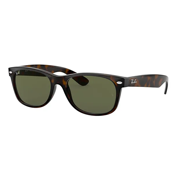 Kính Mát Rayban New Wayfarer Sunglasses RB2132 902 52 Màu Xanh/Nâu Havana - Kính mắt - Vua Hàng Hiệu