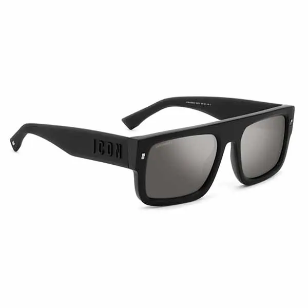 Kính Mát Unisex Dsquared2 ICON 0008/S 003/T4 Sunglasses Màu Đen - Kính mắt - Vua Hàng Hiệu