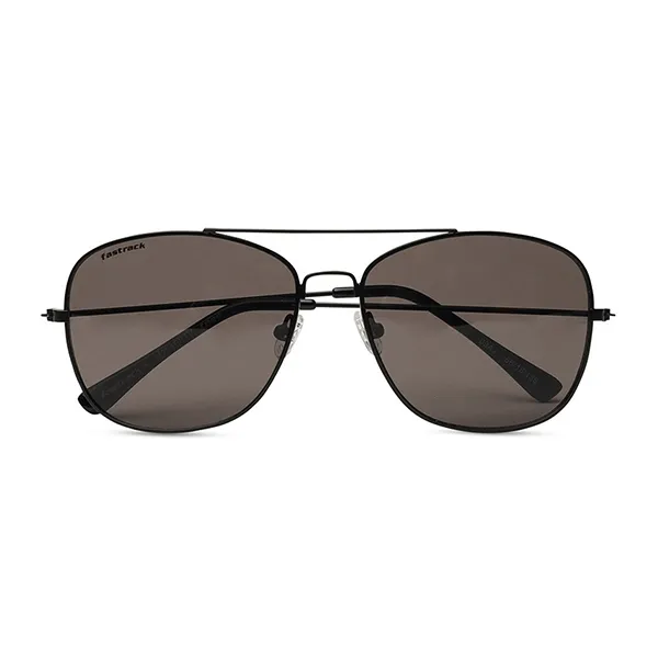 Kính Mát Unisex Fastrack Black Navigator Rimmed Sunglasses M254BK1V Màu Đen Nâu - Kính mắt - Vua Hàng Hiệu