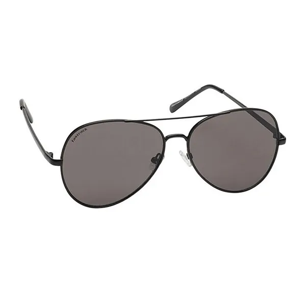 Kính Mát Unisex Fastrack Gradient Pilot Rimmed Sunglasses M258BK1V Màu Đen