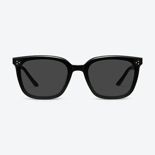 Kính Mát Unisex Gentle Monster By Row 01 Sunglasses Màu Đen Xám - Kính mắt - Vua Hàng Hiệu
