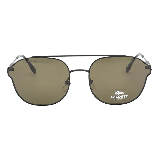 Kính Mát Unisex Lacoste Brown Pilot Sunglasses L103SND 001 58 Màu Nâu Đen - Kính mắt - Vua Hàng Hiệu