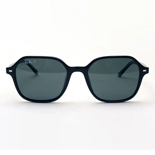 Kính Mát Unisex Rayban John Polarized Sunglasses RB2194 90158 51 Màu Xanh Đậm