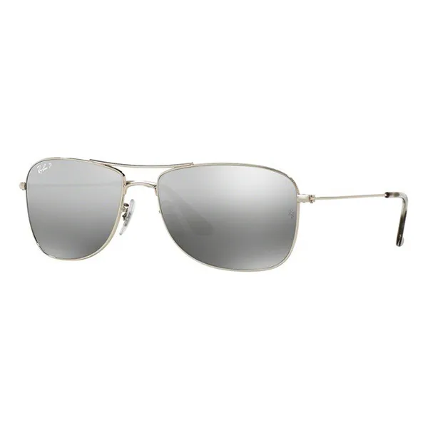 Kính Mát Unisex Rayban Sunglasse RB3543 0035J Màu Bạc - Kính mắt - Vua Hàng Hiệu