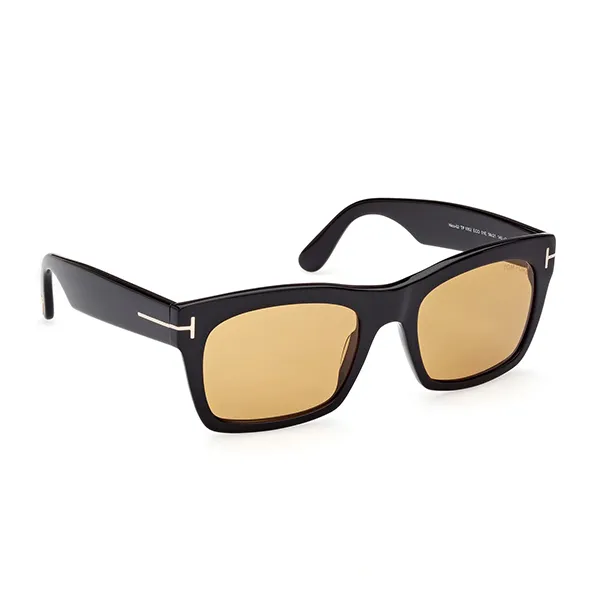 Kính Mát Unisex Tom Ford Nico Square Sunglasses FT 1062 NICO-02 01E Màu Đen Nâu