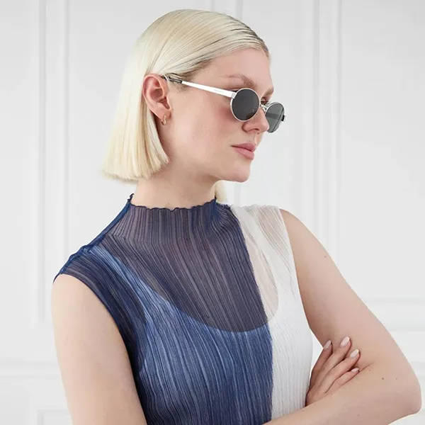 Kính Mát Yves Saint Laurent YSL Sunglasses SL692 002 Màu Xám/Bạc