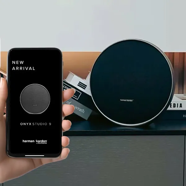 Loa Bluetooth Harman Kardon Onyx Studio 9 Màu Đen [Chính Hãng Harman Kardon - Bảo hành 1 năm]
