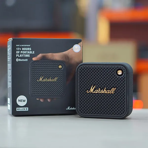 Loa Marshall Willen 2 (II) Tem ASH Màu Đen - Phụ Kiện Công Nghệ - Vua Hàng Hiệu