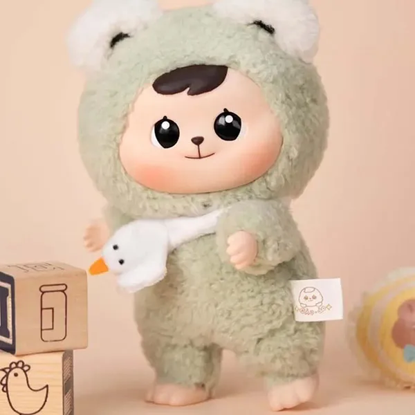 Móc Khóa CQTOYS Bao-ao Cuddle Series Plush Dolls Unopened Blind Box Màu Xanh Bơ - Phụ kiện - Vua Hàng Hiệu